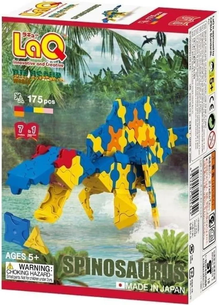 Blocs de construction Spinosaurus : fini l'ennui avec ce jouet éducatif