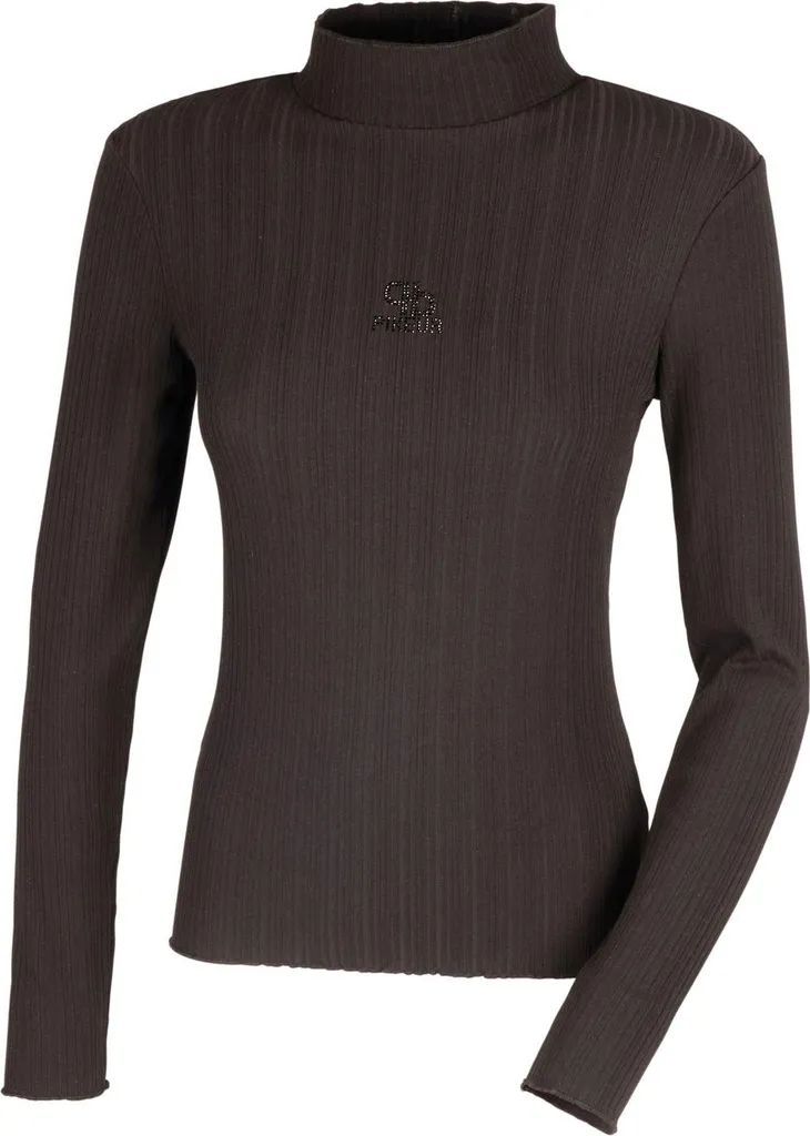 T-shirt Équitation Manches Longues Pikeur Baselayer Femme Licorice