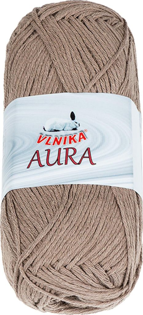 Garn AURA - 100g / 170 m - Haselnuss