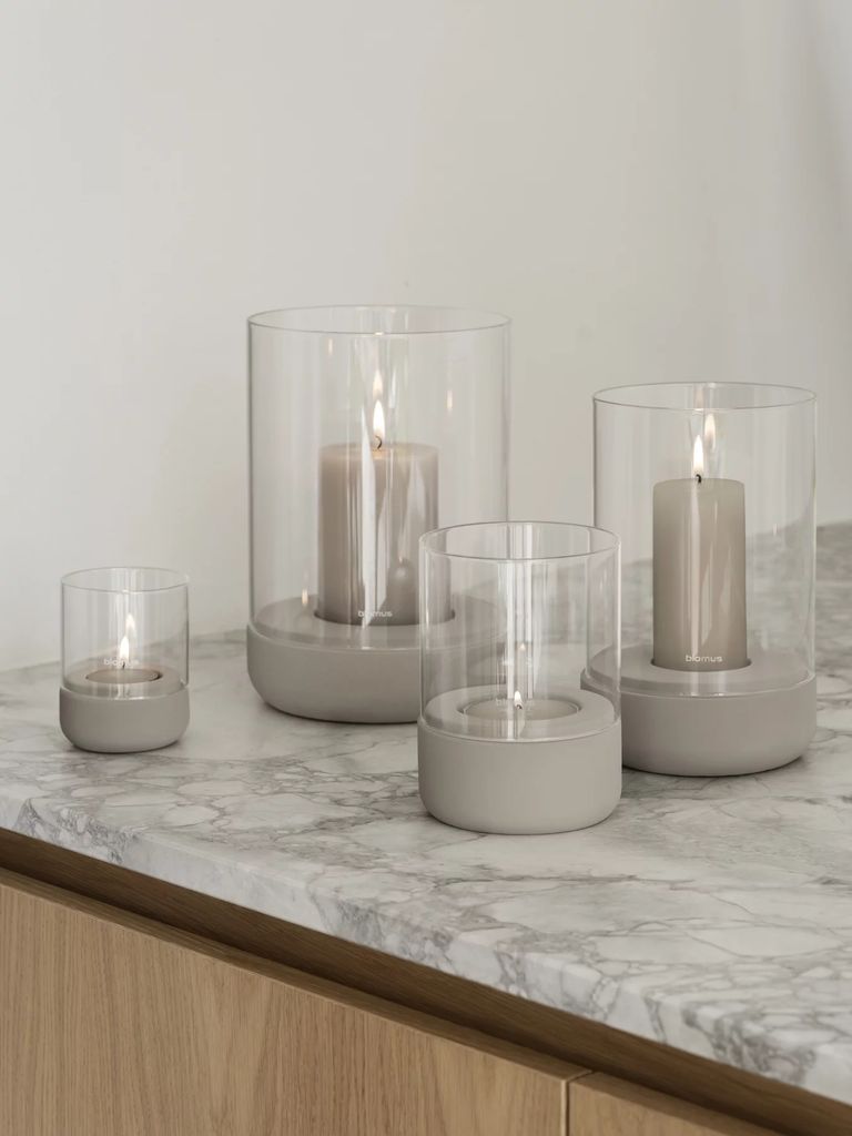 Blomus Windlicht -CALMA- S Steel Gray Produktbild 6