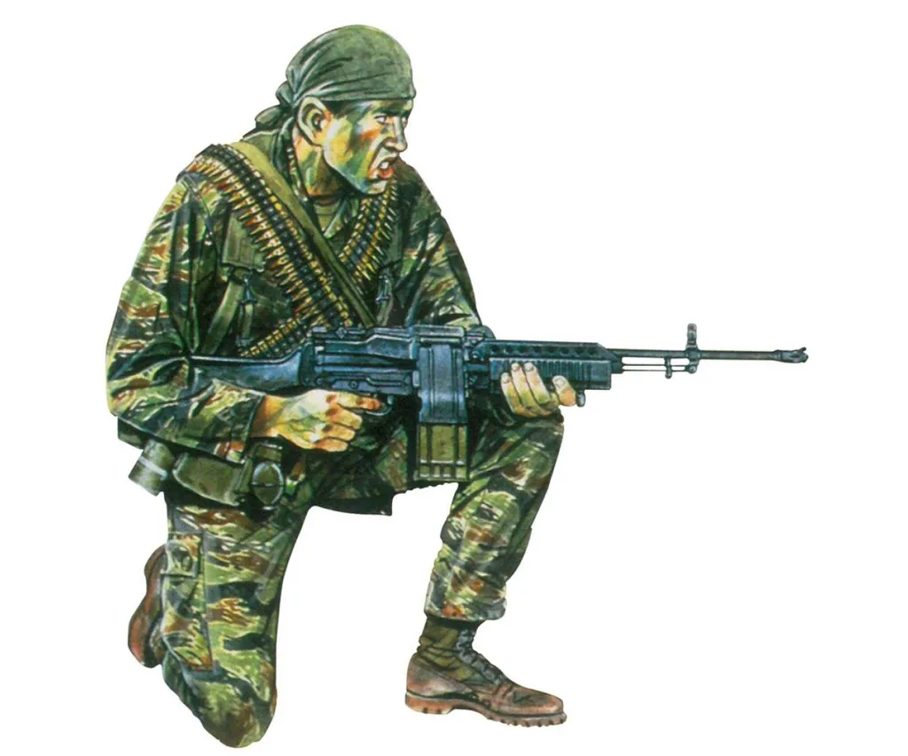 Maquette Réaliste Navy Seal Vietnam Dragon 1:16 Kit de Précision
