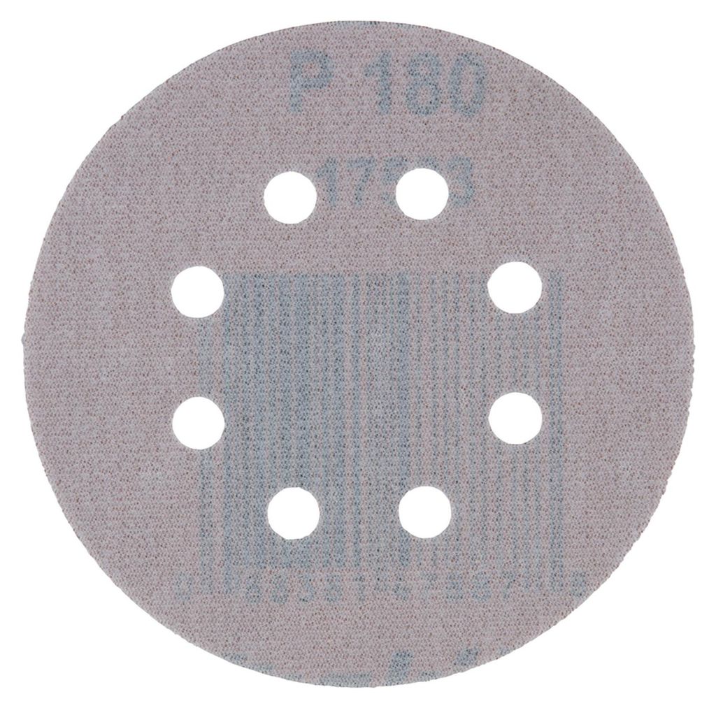 Makita Schleifpapier, 10 Stk., Ø 125 mm, Körnung 180, Produktbild 