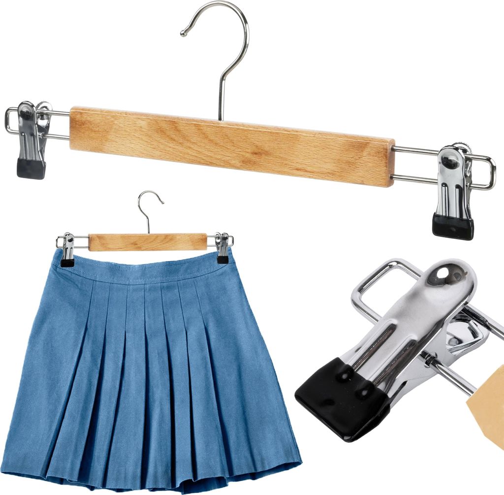 Holz-Rockbügel 1 Stück natur