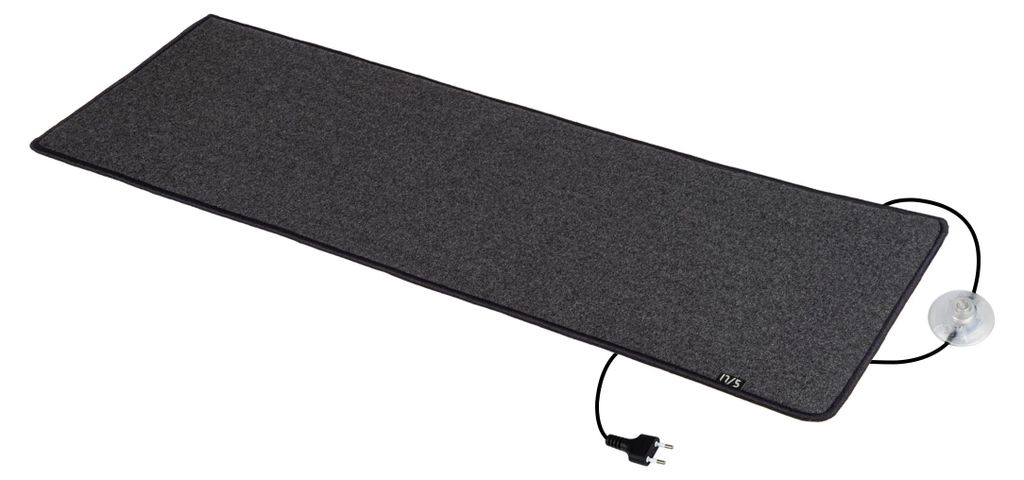 17/5 Heizteppich 50x140cm 180Watt Schwarz - Black Produktbild 