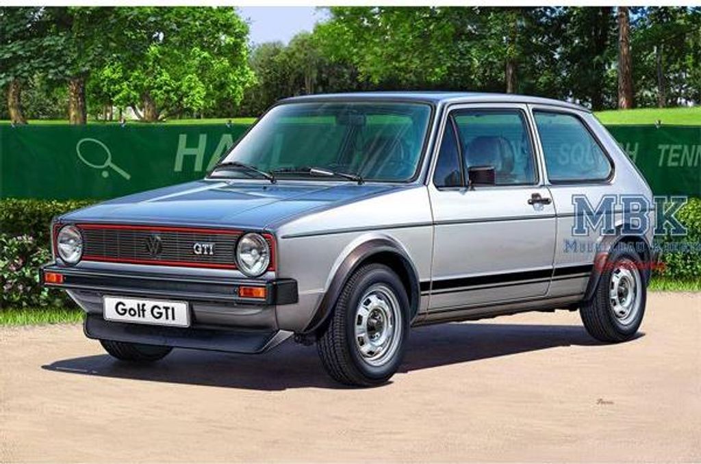 Revell 07072 VW Golf 1 GTI Modèle de voiture en kit 1:24 en Image du produit 