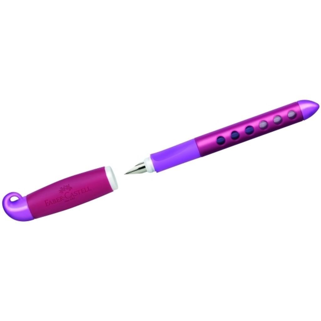 FABER-CASTELL Schul-Füllhalter Scribolino, brombeer Produktbild 10