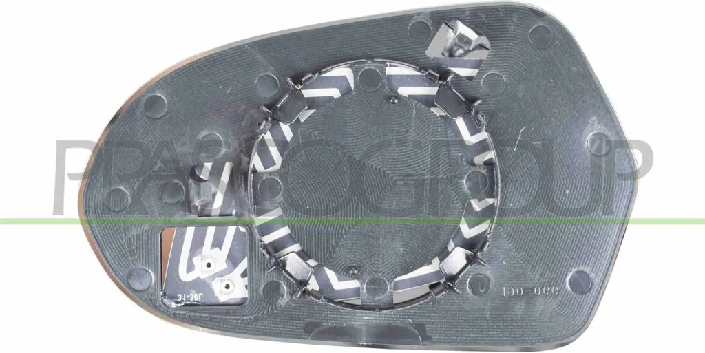 PRASCO AD0387513 Verre de rétroviseur droit pour Audi A6 4G 4G0857536A
