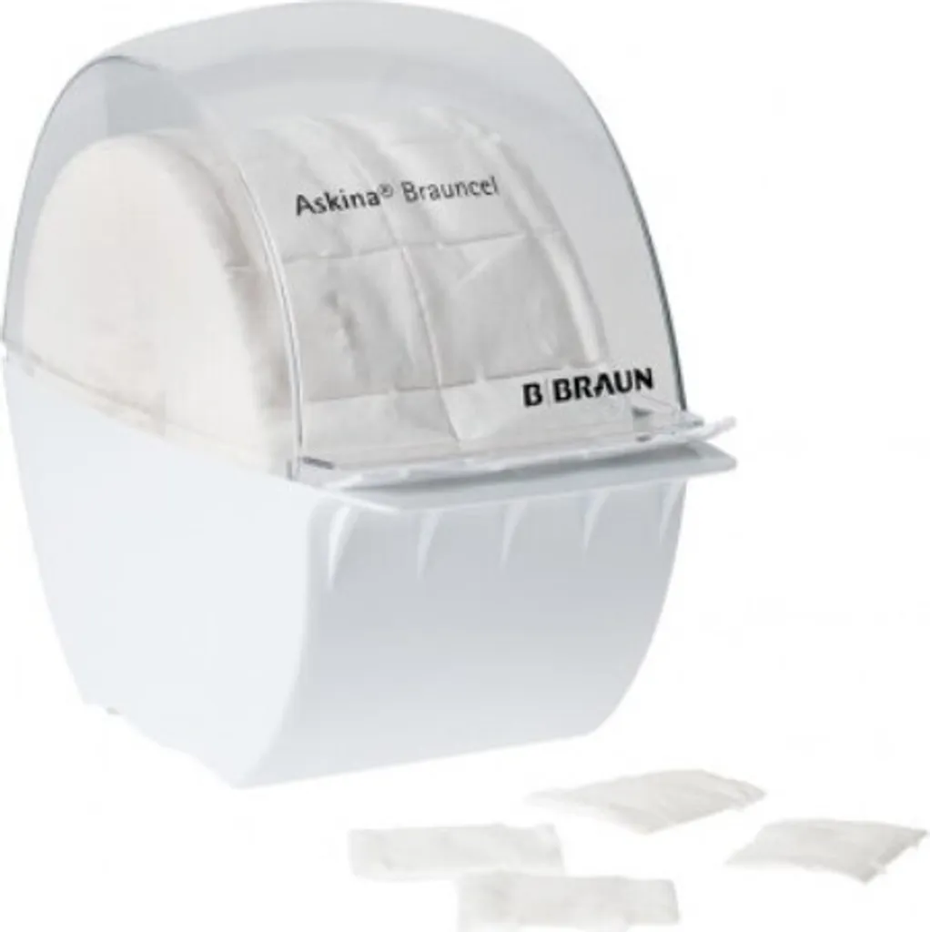 Distributeur de tampons en cellulose Askina Brauncel pour soins infirmiers