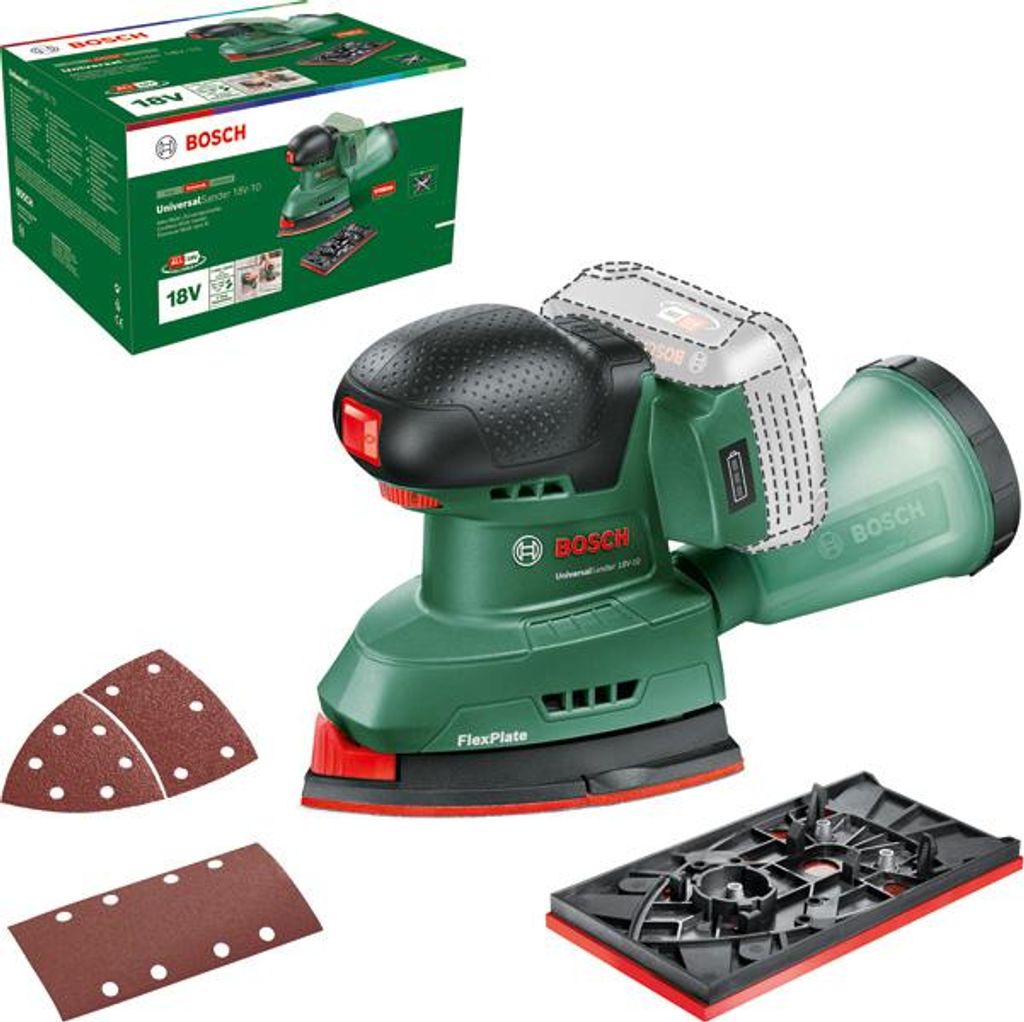 Akku-Multischleifer UniversalSander 18V-10 Produktbild 