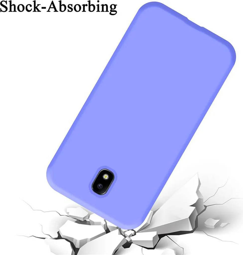 Custodia Protettiva Cadorabo Samsung J5 2017 Viola: TPU Anti-Shock - 4