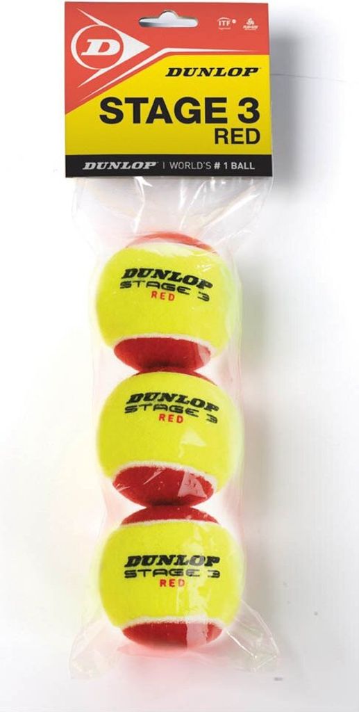 Dunlop Stage 3 Tennisbal (3-bag)
