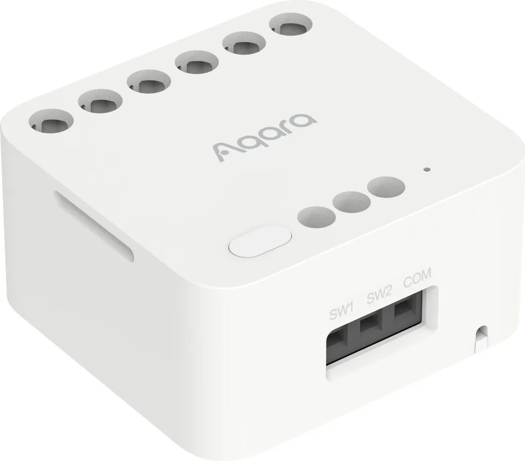 Module Intelligent Aqara T2 pour Connecter Volets et Prises Murale