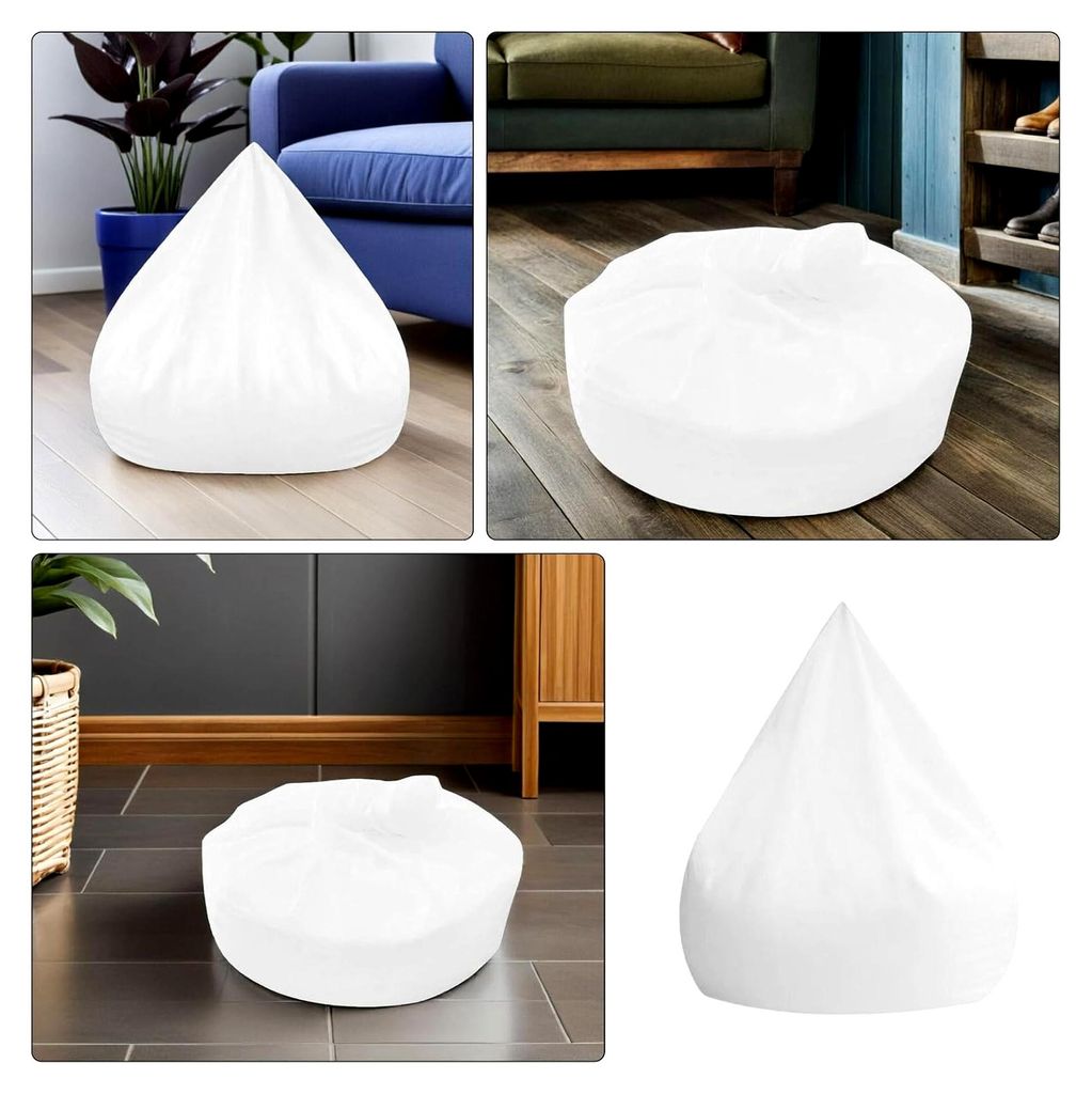 Ersatz-Bean-Bag-Innenhülle aus atmungsaktivem Netzstoff, abnehmbar und waschbar für Lazy Sofa, einfache Reinigung, formunterstützend, langlebig ...