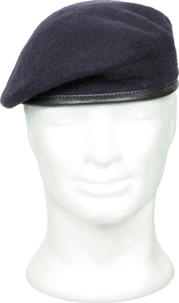 Berretto Militare Commando Blu 58 | Iconic Navy Style in Lana
