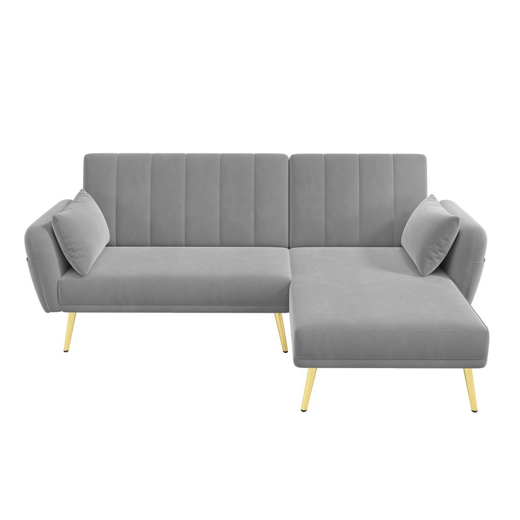 Ecksofa mit Relaxfunktion, L-Form, Schlafsofa mit Produktbild 