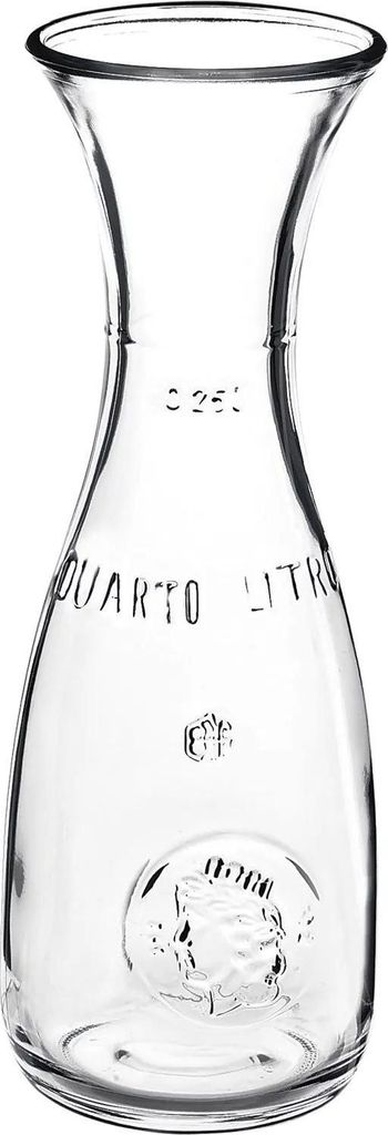 Karafa skleněná Bormioli Rocco Misure 250 ml cejch 1/4 l, Obrázek produktu 