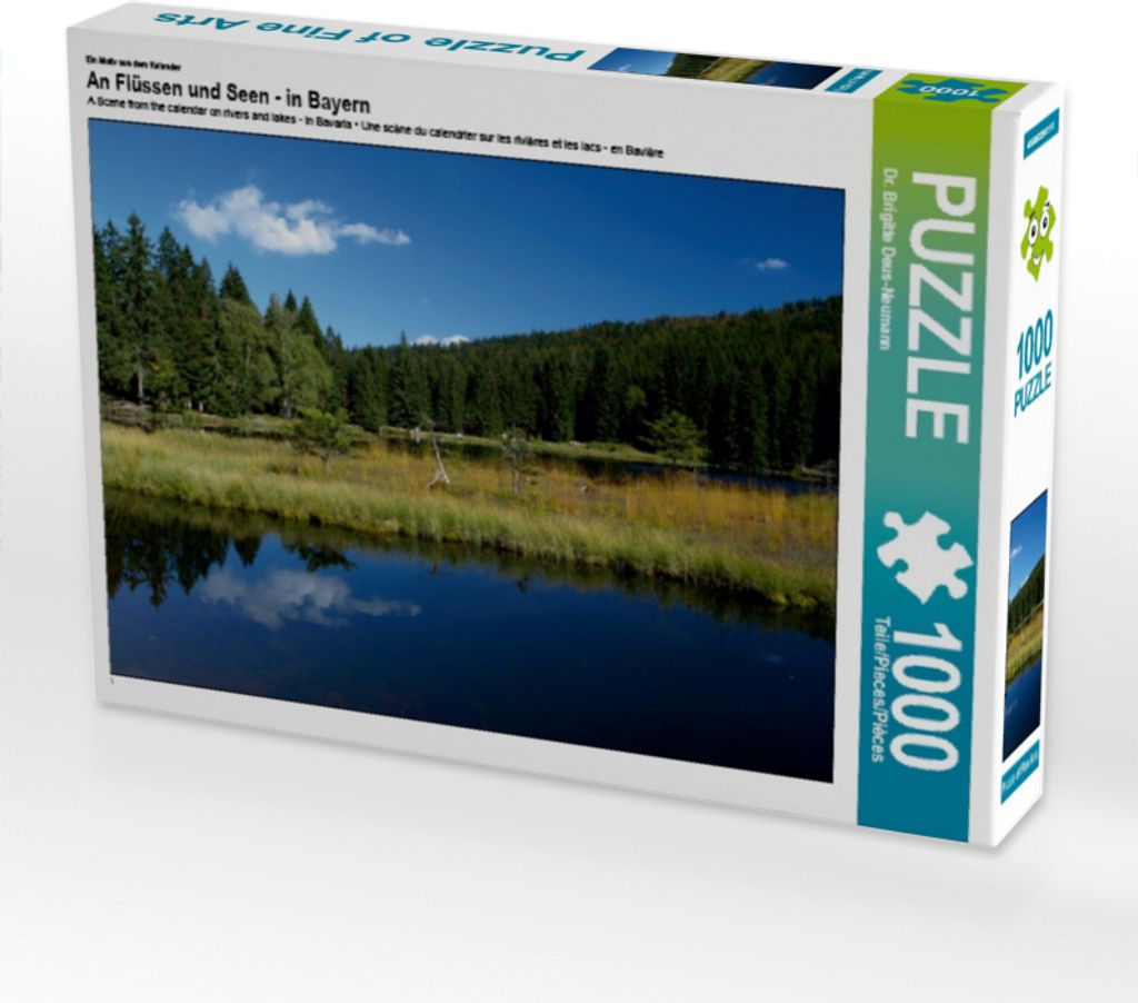 Calvendo Ein Motiv aus dem Kalender An Flüssen und Seen - in Bayern 1000 Teile Puzzle quer 640x480mm, Brigitte Deus-Neumann Dr.; 7362487