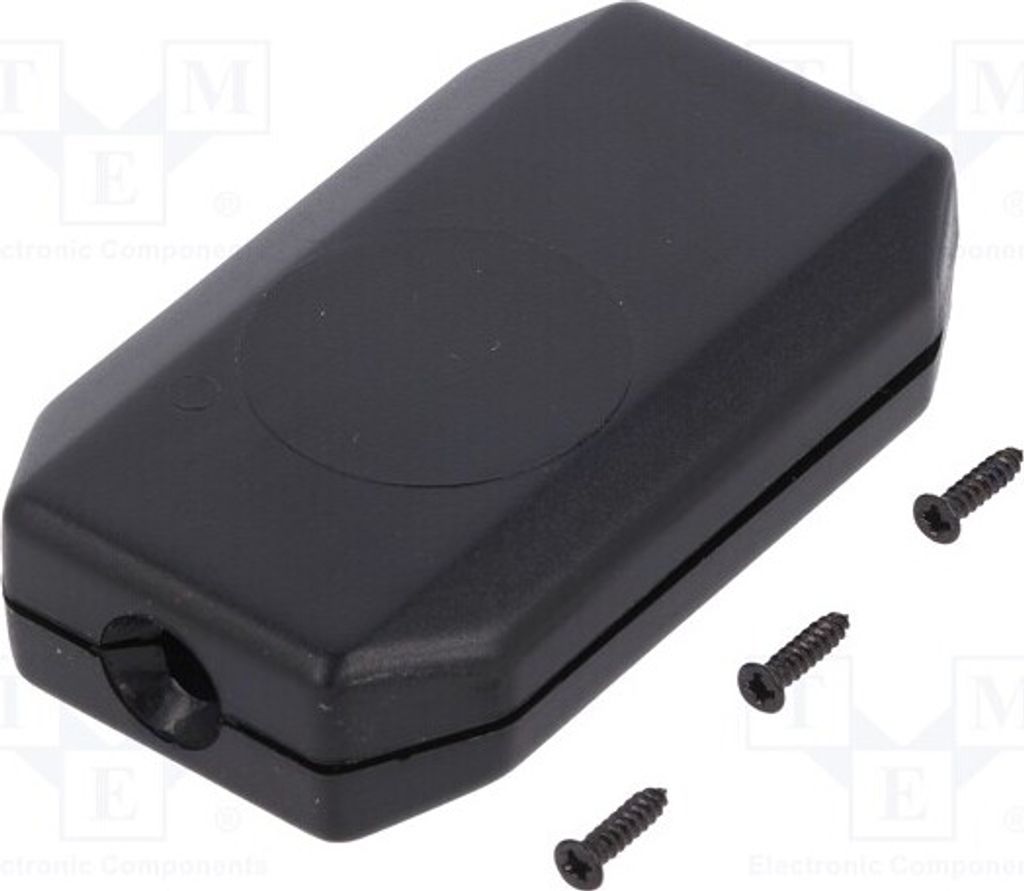 1x Gehäuse: für Fernbedienung Z: 16mm Y: 65mm X: 38mm schwarz P-15ND BK Fernbedi
