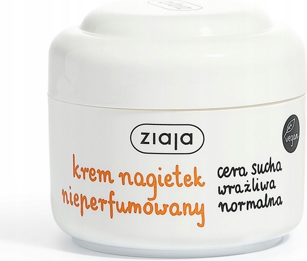 Ziaja, krem nagietkowy do twarzy nieperfumowany, 50ml Zdjęcie produktu 