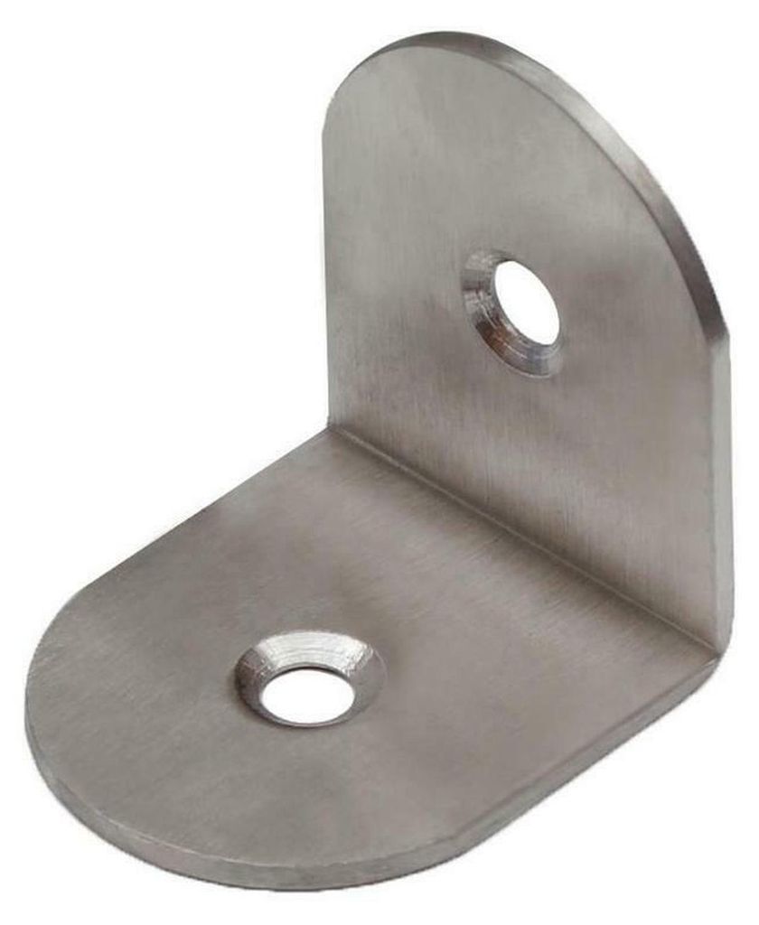Edelstahl Winkelverbinder Lochwinkel Verbinder Produktbild 