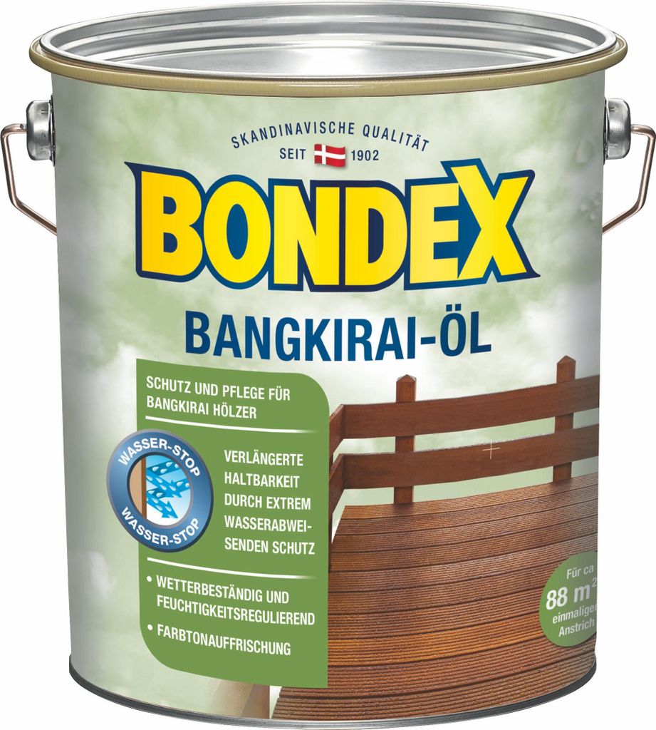 Bondex Bangkirai Öl Bangkirai 4L Produktbild 