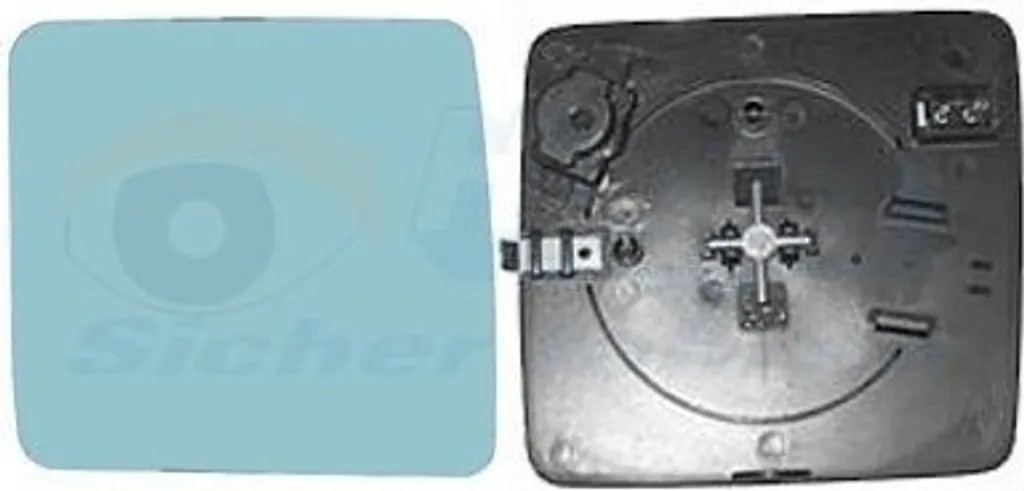 Miroir de rétroviseur extérieur HAGUS 3024836 adapté à Mercedes
