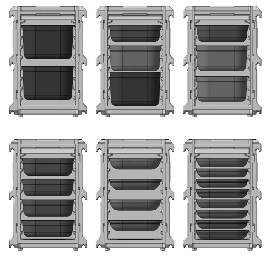 Transport de repas chaud avec la Thermobox Frontloader Hendi 100L Pro - 4