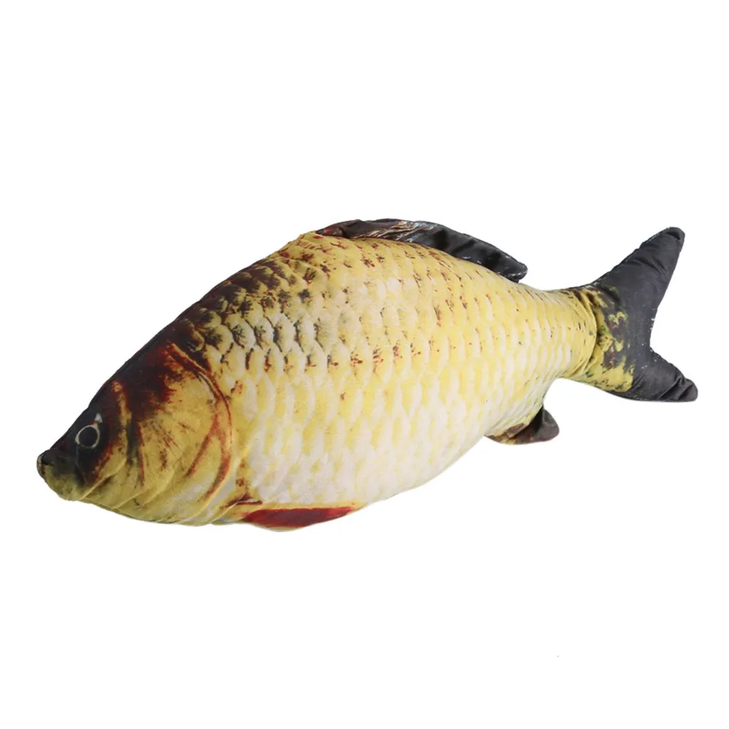 Jouet simulateur de poisson 3D lavable avec impression recto-verso - 3