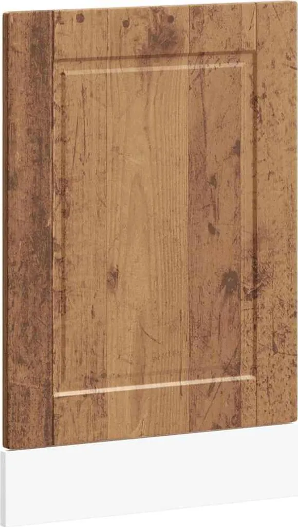SYFAX™ Pannello Lavastoviglie Porto Legno Vecchio 45x67 cm - Effetto Rustico
