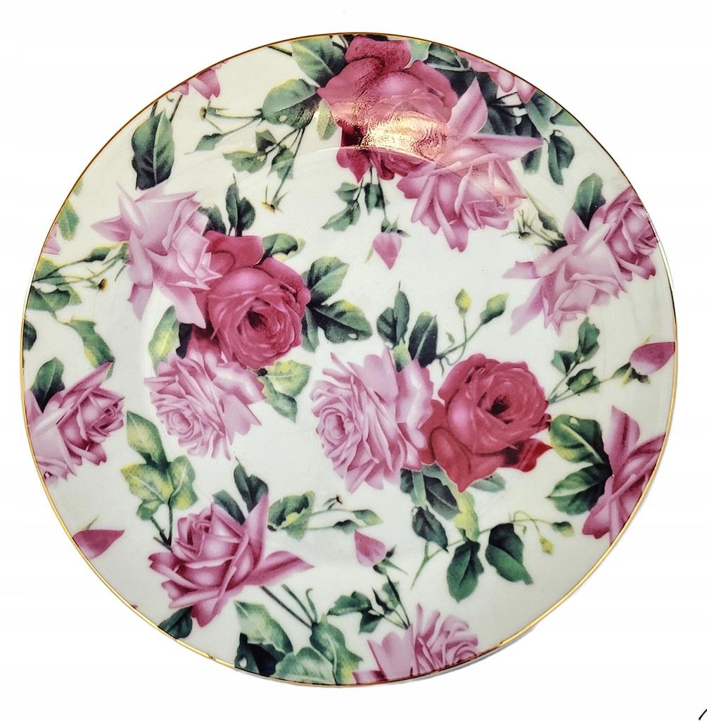 Plat dessertbord Porselein 19cm Gouden Collectie Productafbeelding 