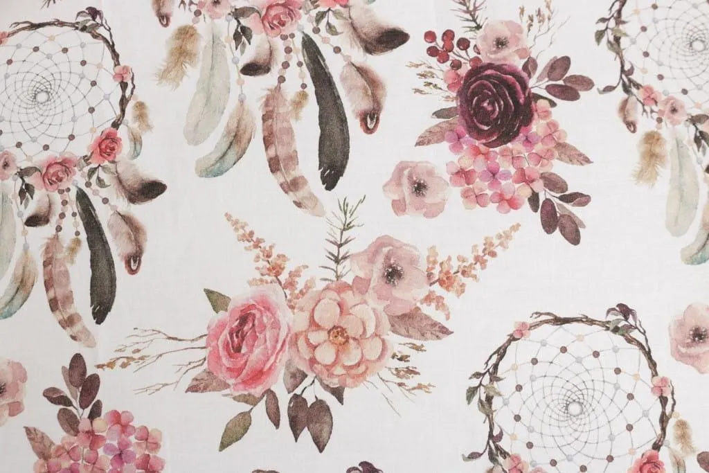 Couverture coton doux 75x100 attrapeurs rose : solution sieste bébé