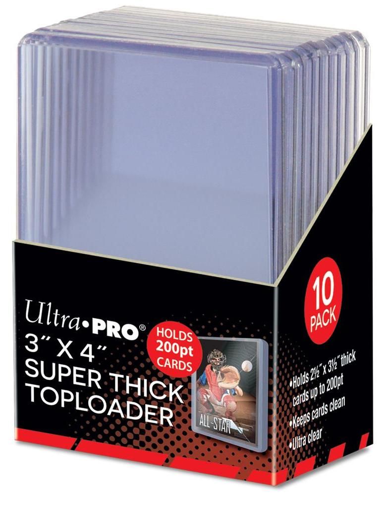 Ultra Pro - Super Thick 200PT Toploader - 3" x 4" #15286 Produktbild 