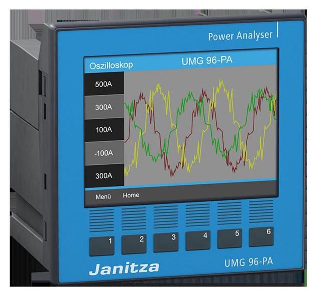 Janitza Modulares UMG 96-PA 90-277V Energiemessgerät 5232001