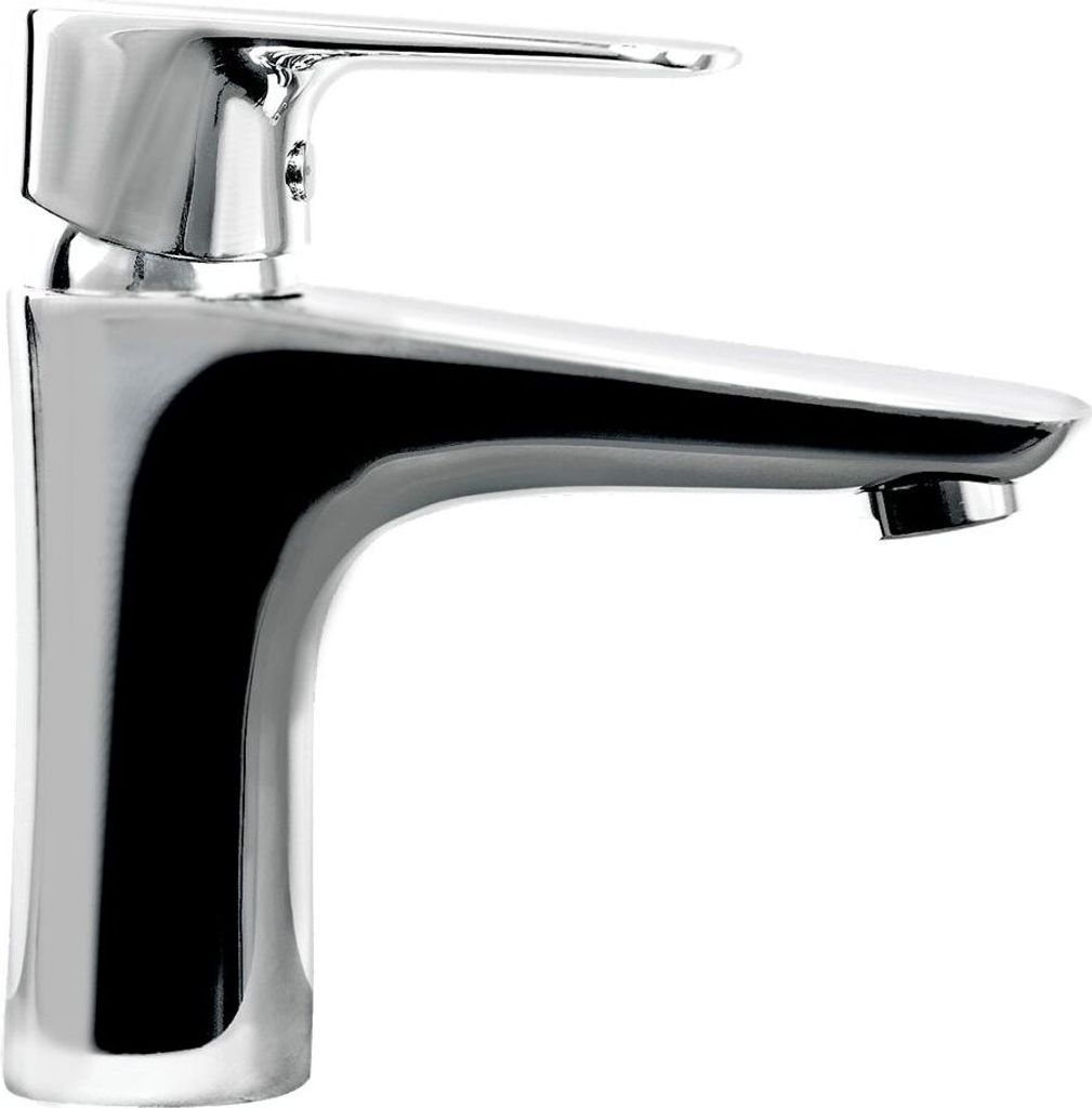 Waschtischarmatur Einhebelmischer mit Ausladung 120 mm Höhe 160 mm