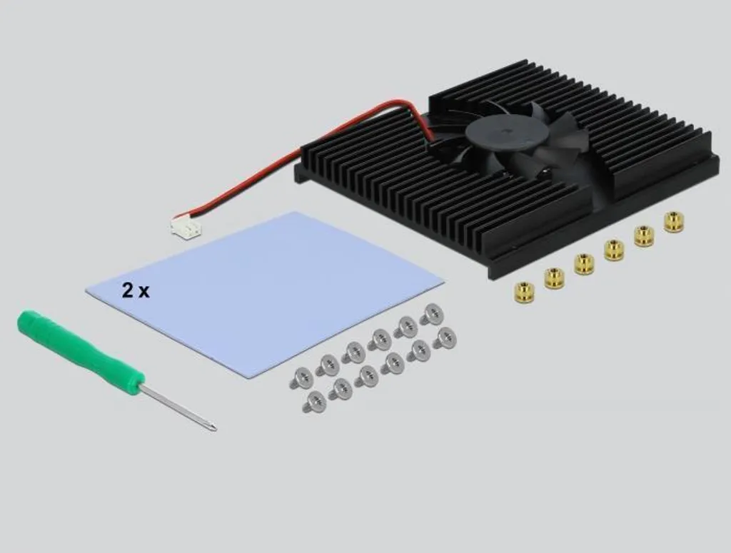 Plus de place sur la carte mère ? Ajoutez 4 SSD NVMe via cette carte PCIe