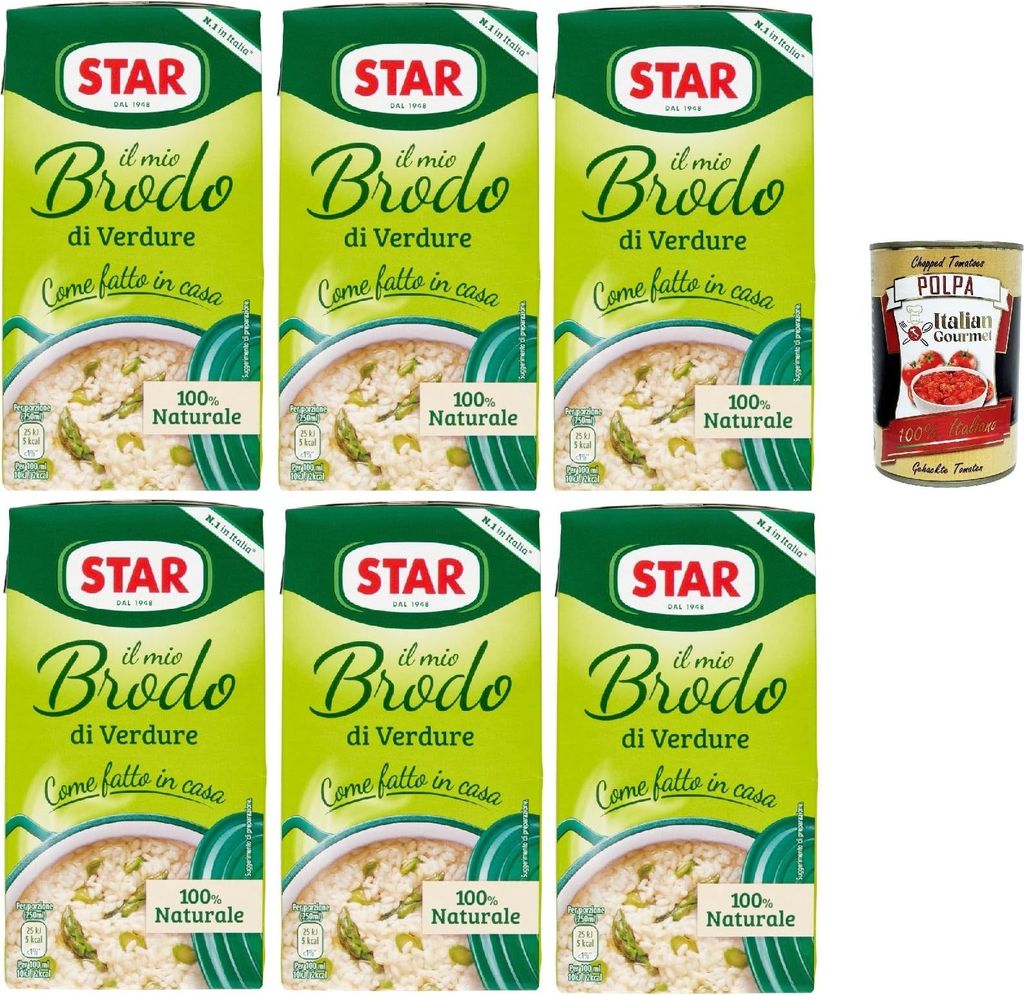STAR Il Mio Brodo di Verdure, 6x 1L, Gemüse -Bereit Produktbild 