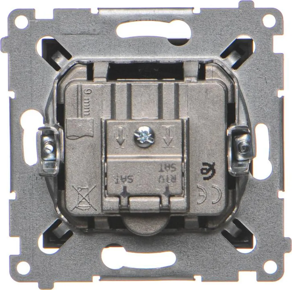 Simon 270 Toma R-TV+Sat Unica Simon Color Bronce - Mercantil Eléctrico