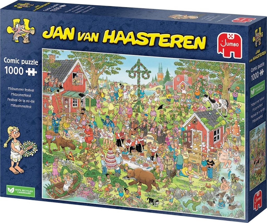 Jumbo 1110100029 Jan van Haasteren - Fête de la Saint-Jean Image du produit 