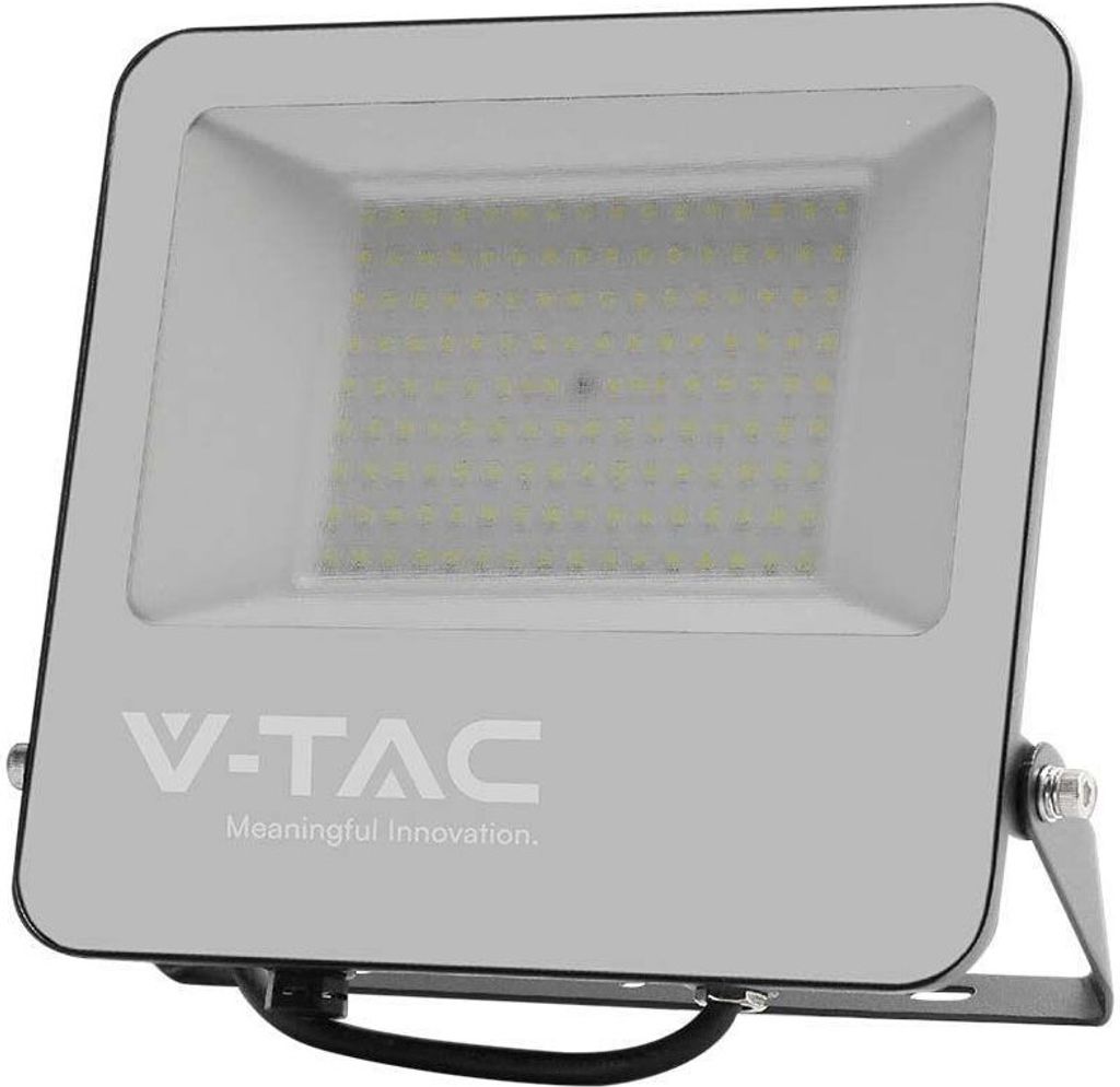 Proiettore LED V-TAC 100W 185Lm/W Nero VT-44105 6500K Immagine del prodotto 