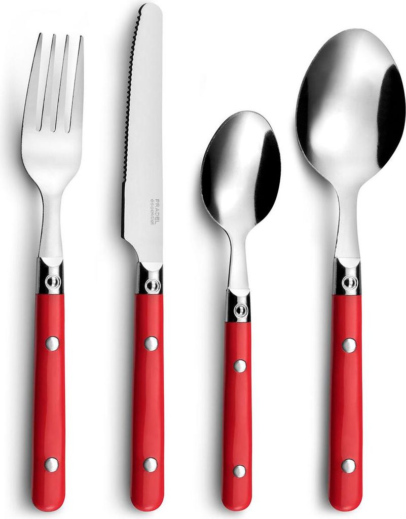 Amefa Besteck Set Saxo Metall Bicolor 16 Teile (25 cm)
