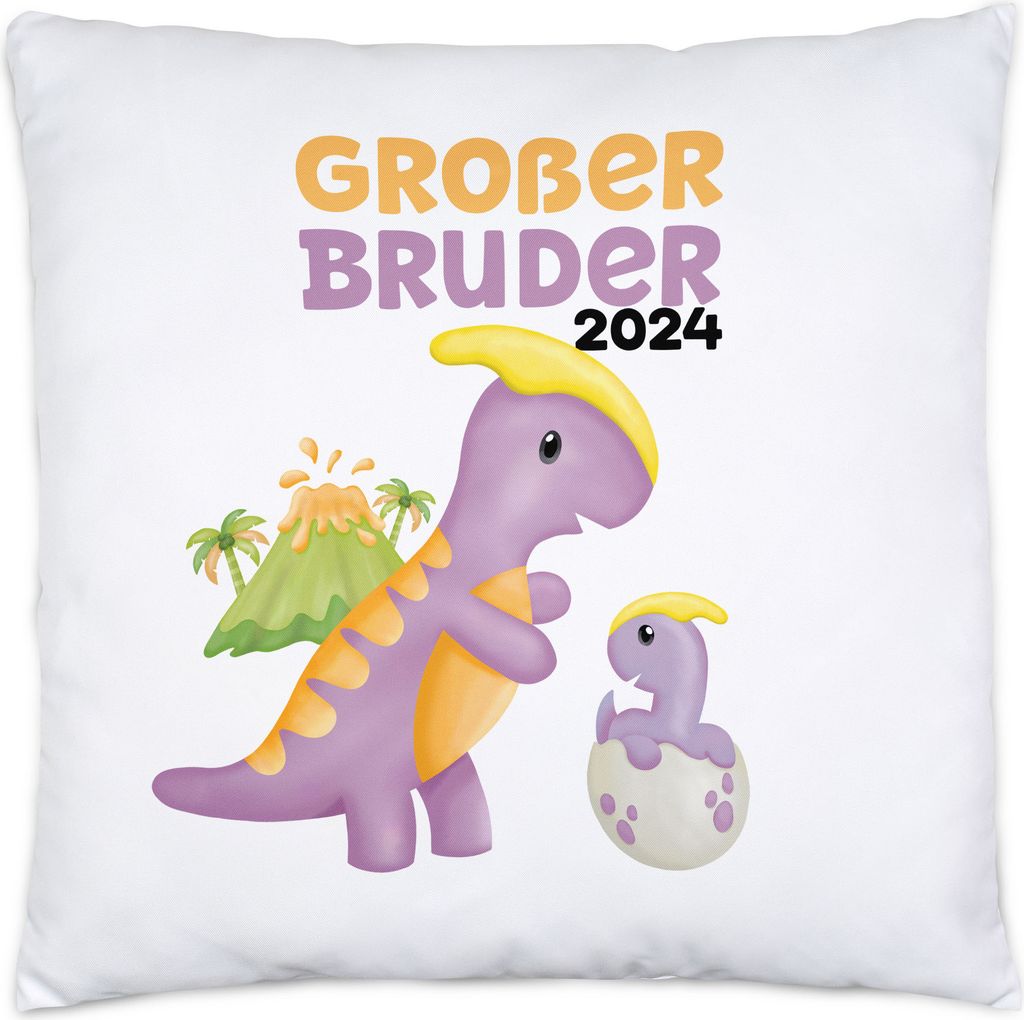 Großer Bruder 2024 Kissen Baby Geburt Geschwister Familie Produktbild 