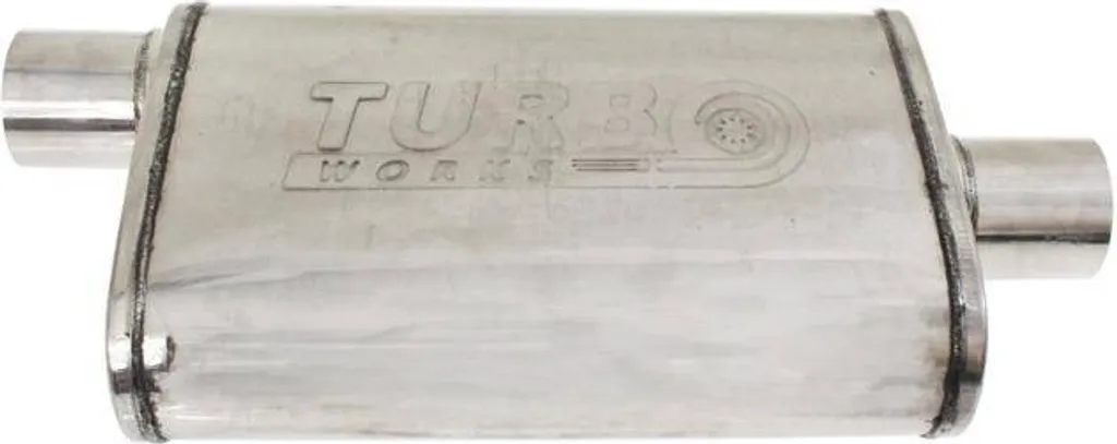 Silencieux Central TurboWorks 304SS 57 mm - Échappement Performance