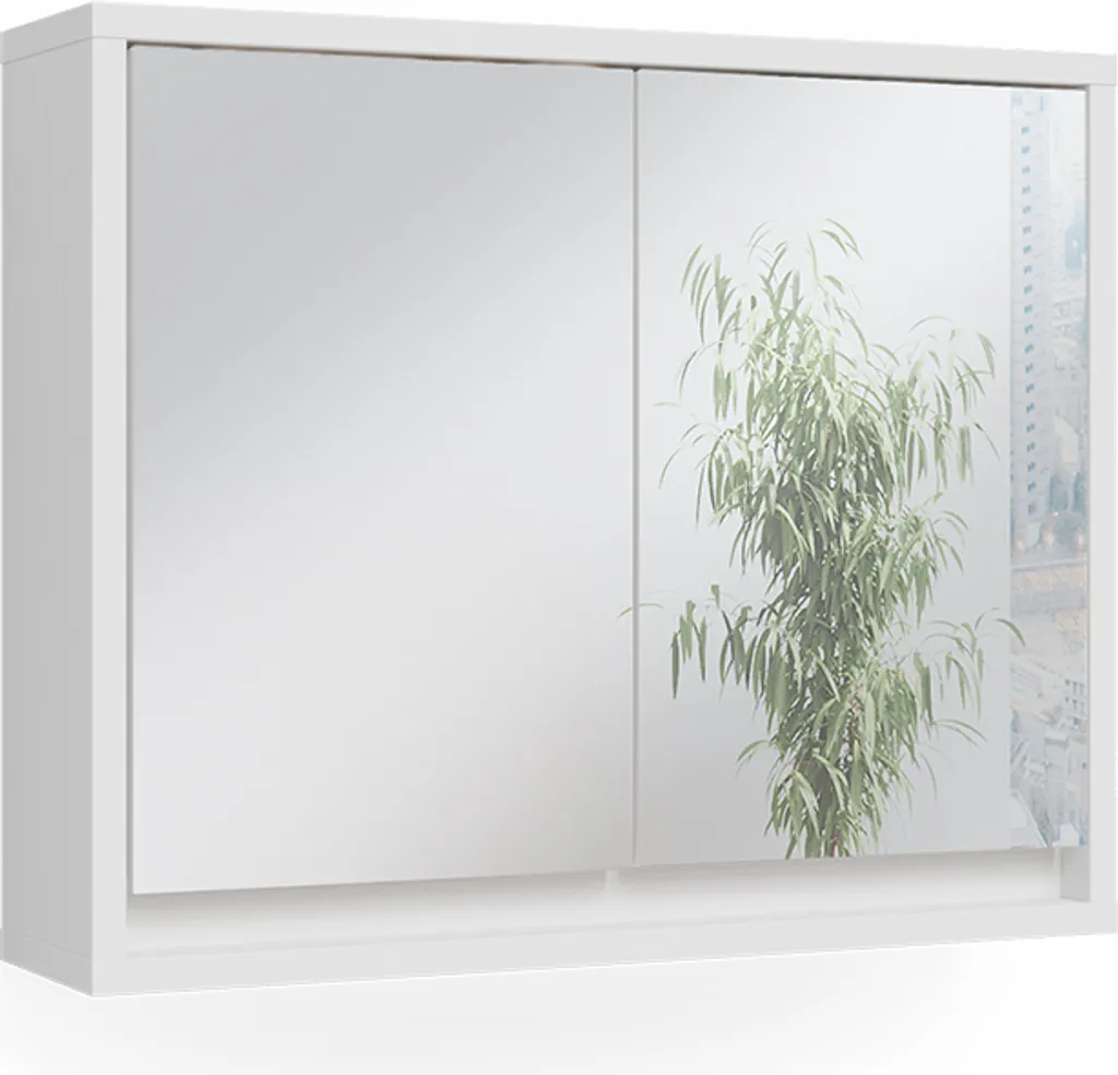 Armoire de toilette murale Vicco Mila 55x45cm pour petit rangement de salle bain