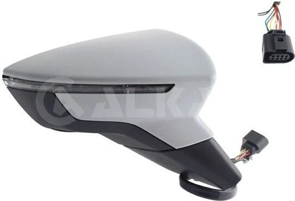 Rétroviseur droit ALKAR 6146811 pour Seat Arona et Ibiza KJ 5F0857522A