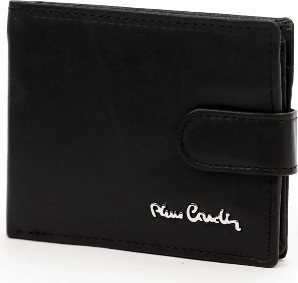 Portefeuille cuir GREG 54860 Pierre Cardin avec multi-compartiments noir