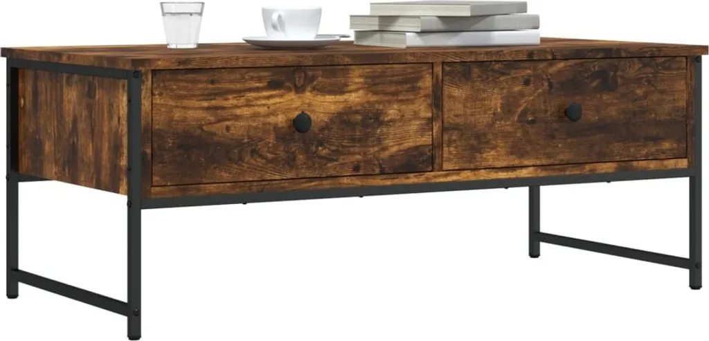 Tavolino Cloris Rovere Fumé 101x49x39,5 - Offerta Arredo Soggiorno 2025