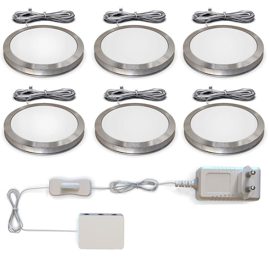 6 Oświetlenie szafkowe LED Oświetlenie podszafkowe Lampa Zdjęcie produktu 