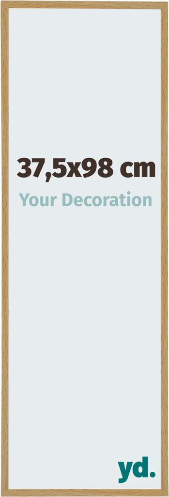 Bilderrahmen, 37.5x98 cm, Buche Hell, Kunststoff, Evry