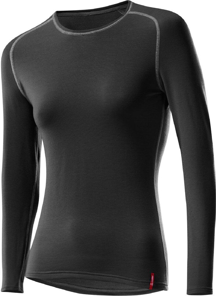 Löffler TRANSTEX WARM L/S Damen Funktionsunterhemd langarm schwarz schwarz 48