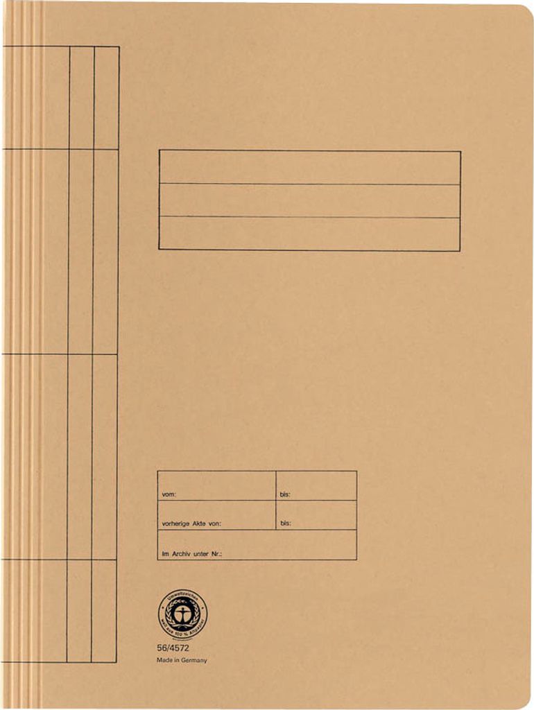 3rd Party 20 Schnellhefter Karton chamois DIN A4